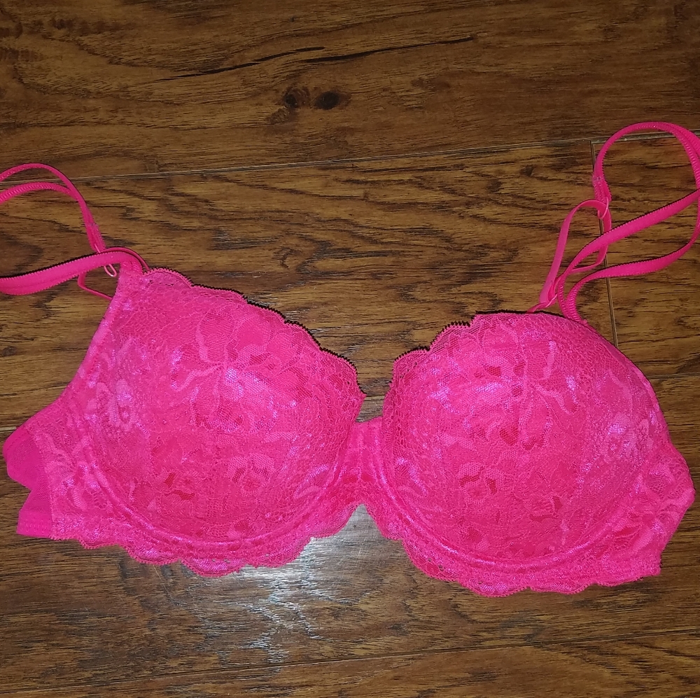 Victoria's secret PINK Lace lined demi 36C